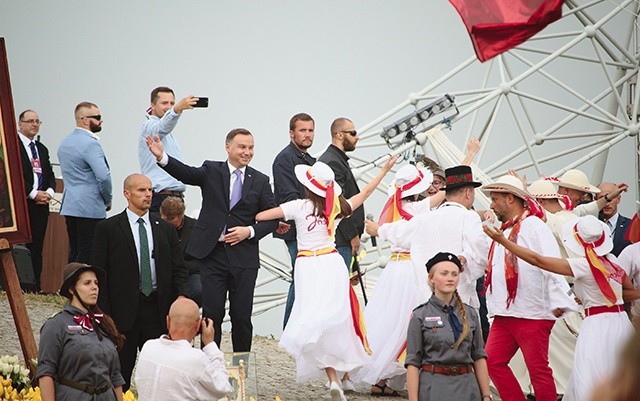 „Tak, tak, Panie” zatańczył każdy, kto uczestniczył w spotkaniu – także prezydent Andrzej Duda.