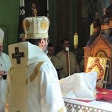Modlitwa w cerwki greckokatolcikiej w Lublinie