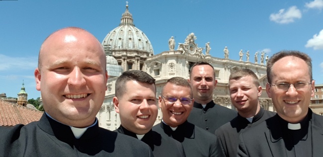 Selfie z papieżem Franciszkiem