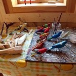 Zabawki drewniane w Stryszawie