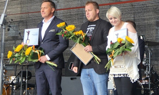 Nominowani do Radomskiej Nagrody Kulturalnej (od prawej): Małgorzata Ziewiecka, Jan Kutkowski i Waldemar Dolecki