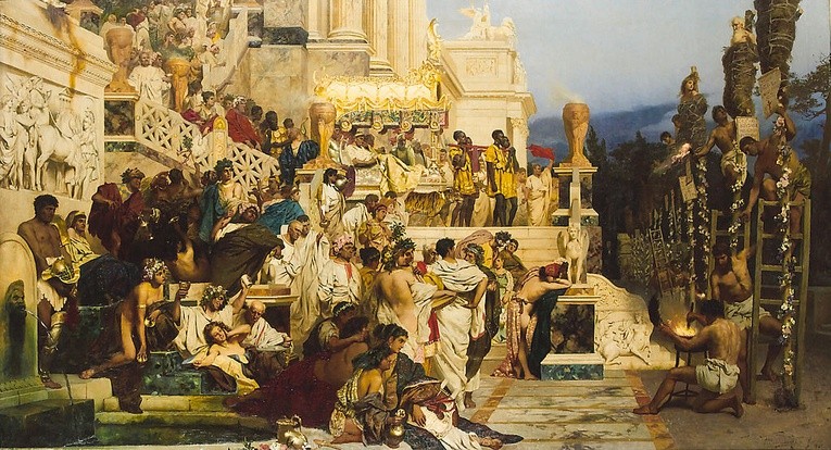 Ze wszystkich miast, najwięcej męczenników poniosło śmierć i pochowano w Rzymie