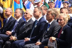 We Mszy św. uczestniczył prezydent Andrzej Duda