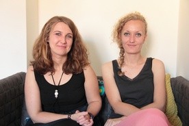 Katarzyna Markowska (po lewej) i Sonia Zając zachęcają do włączenia się w inicjatywę