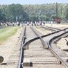 Rampa obozowa w byłym niemieckim nazistowskim obozie zagłady obozie zagłady KL Auschwitz-Birkenau