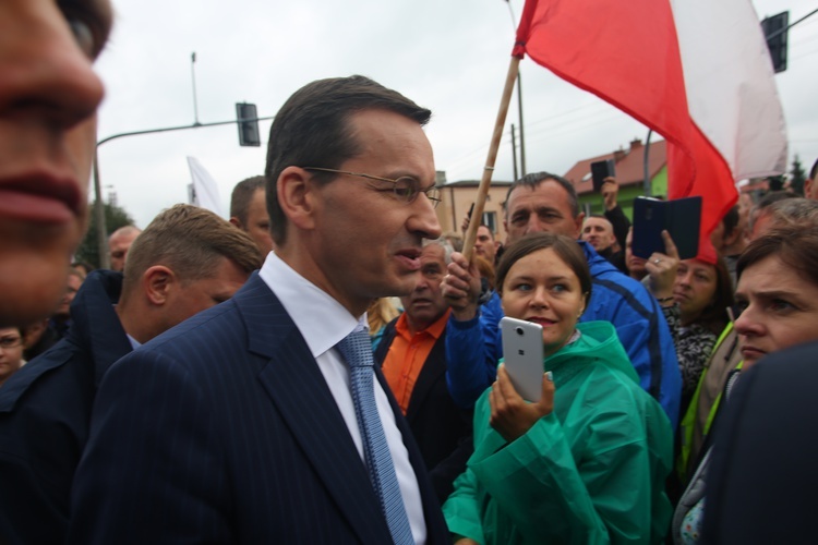 Uroczystości w Kraśniku z udziałem premiera Morawieckiego