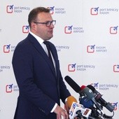 Informacje dotyczące lotniska przekazał Radosław Witkowski