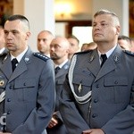 Spotkanie świdnickich policjantów na Mszy św.