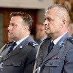 Spotkanie świdnickich policjantów na Mszy św.