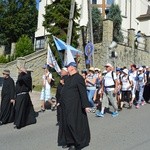 Górale w drodze na Jasną Górę 