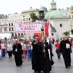 Wyjście 38. Pieszej Pielgrzymki Krakowskiej z Wawelu na Jasną Górę