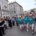 Wyjście 38. Pieszej Pielgrzymki Krakowskiej z Wawelu na Jasną Górę