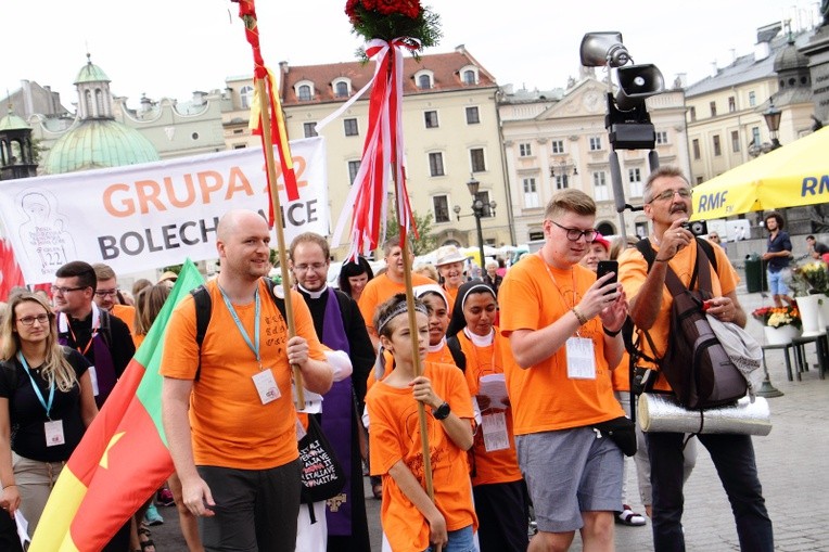 Wyjście 38. Pieszej Pielgrzymki Krakowskiej z Wawelu na Jasną Górę