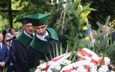 Pożegnanie prof. Dzielskiej na cmentarzu Salwatorskim