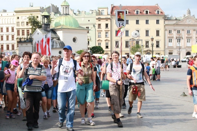 Wymarsz 38. PPK na Jasną Górę w obiektywie Joanny Adamik