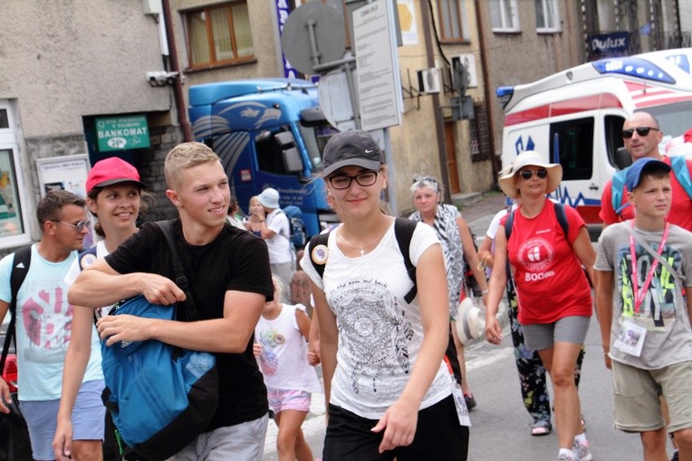 Wspólnota I prądnicka 38. PPK podczas postoju w Wolbromiu