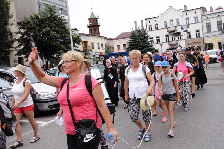 Wspólnota I prądnicka 38. PPK podczas postoju w Wolbromiu