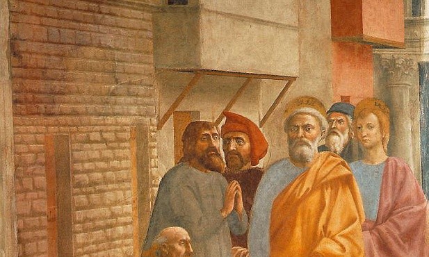 Święty Piotr uzdrawiający swym cieniem