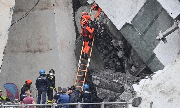 Bilans ofiar katastrofy w Genui
