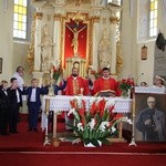 Wprowadzenie relikwii św. Maksymiliana do kościoła w Luszynie