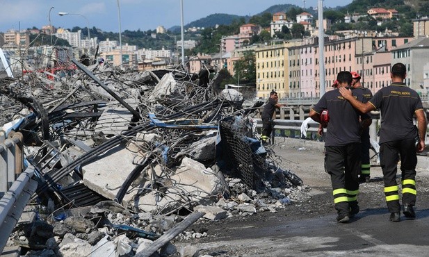 Nowe informacje ws. zaginionych po katastrofie w Genui