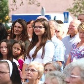 Starsi i młodsi na uroczystościach diecezjalnych, które odbyły się 19 sierpnia.