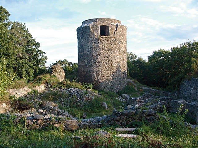 Wleński zamek, jeden z najstarszych w Polsce, ufundowała matka Henryka II Pobożnego.
