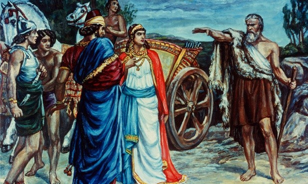 Eliasz, Jezebel i król Achab