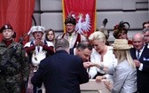 Prezydencka Para w III Gimnazjum i II LO w Krakowie