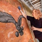 Renowacja malowideł w budynku Sokoła