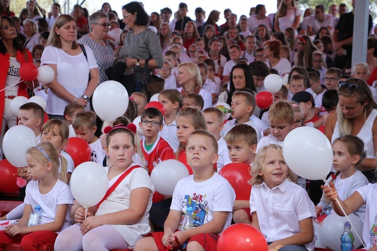 Korowód niepodległościowy w Łowiczu