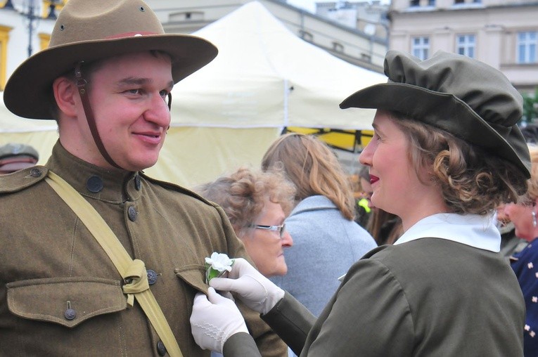 Piknik patriotyczny na Rynku Głównym w Krakowie cz. 2