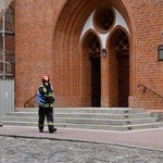 Ćwiczenia przeciwpożarowe w Szczecinku
