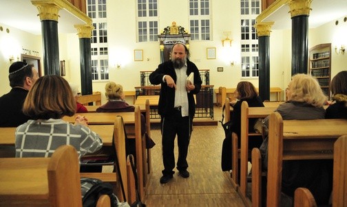 Rabin Boaz Pash o święcie Sukkot, dzień przed debatą z abp. Grzegorzem Rysiem