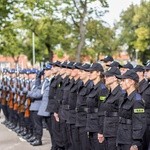 Sztandar dla policji w Ostródzie