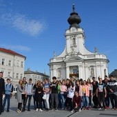 Pielgrzymka młodzieży do Wadowic