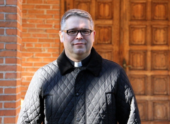 Ks. Piotr Chibowski jest pierwszym proboszczem w Wolicy