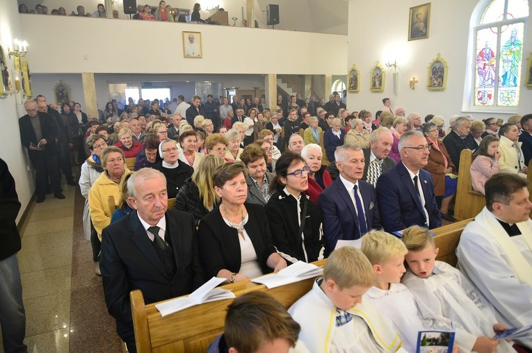 Poświęcenie kościoła pw. św. Faustyny Kowalskiej w Ostródzie