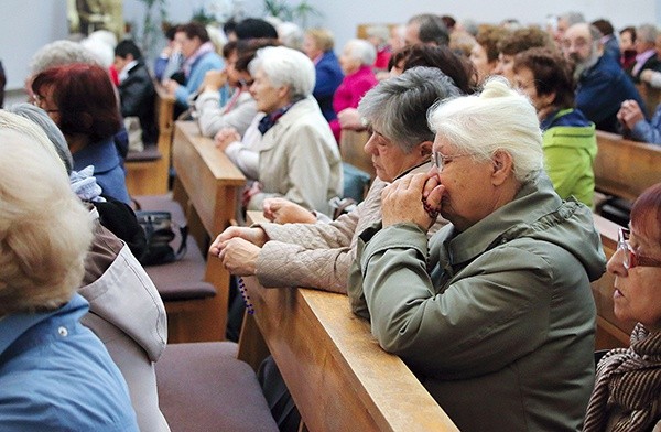 Modlitewne spotkanie odbyło się 6 października w sanktuarium Matki Bożej Nieustającej Pomocy w Elblągu.