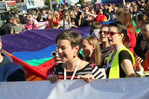Mimo wielu protestów marsz równości odbył się w Lublinie