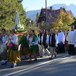 Procesja Fatimska ulicami Zakopanego