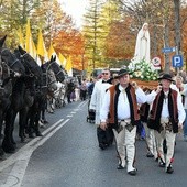 Procesja Fatimska ulicami Zakopanego