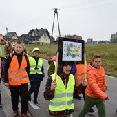 Odblaskowa szkoła w Starem Bystrem 