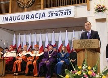 Wykład inauguracyjny prezydenta Andrzeja Dudy
