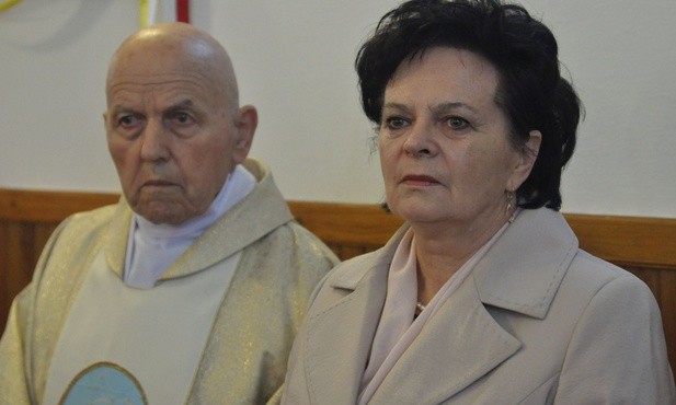 Ks. Jan Bereś i Małgorzata Niedojadło