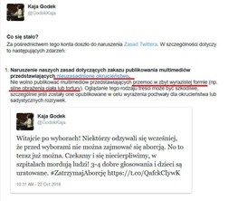 Twitter zablokował konta Kai Godek i Fundacji Życie i Rodzina