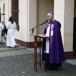 Nabożeństwo na cmentarzu Centralnym w Gliwicach