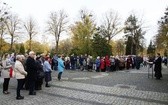 Nabożeństwo na cmentarzu Centralnym w Gliwicach