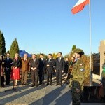Osłonięcie pomnika żołnierzy ZZK