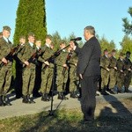 Osłonięcie pomnika żołnierzy ZZK